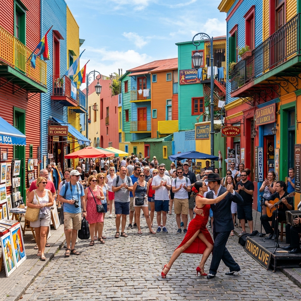 Caminito & La Boca em Buenos Aires