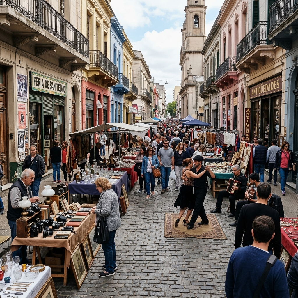 San Telmo em Buenos Aires